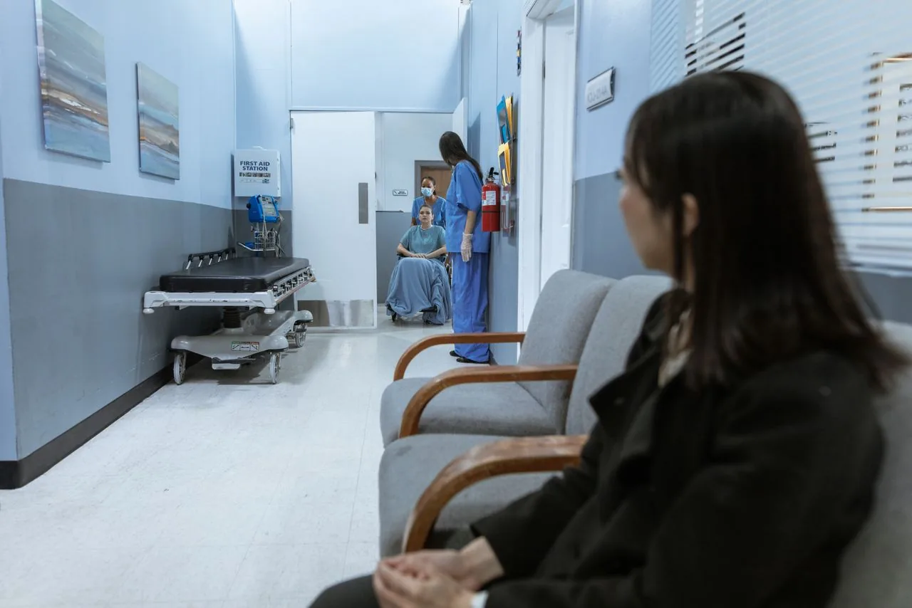 Une salle d’attente de cabinet médical